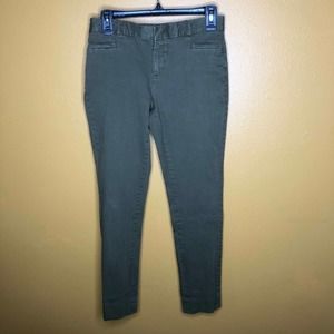 Banana Republic Pants Olive Sloan Skinny Ankle 0